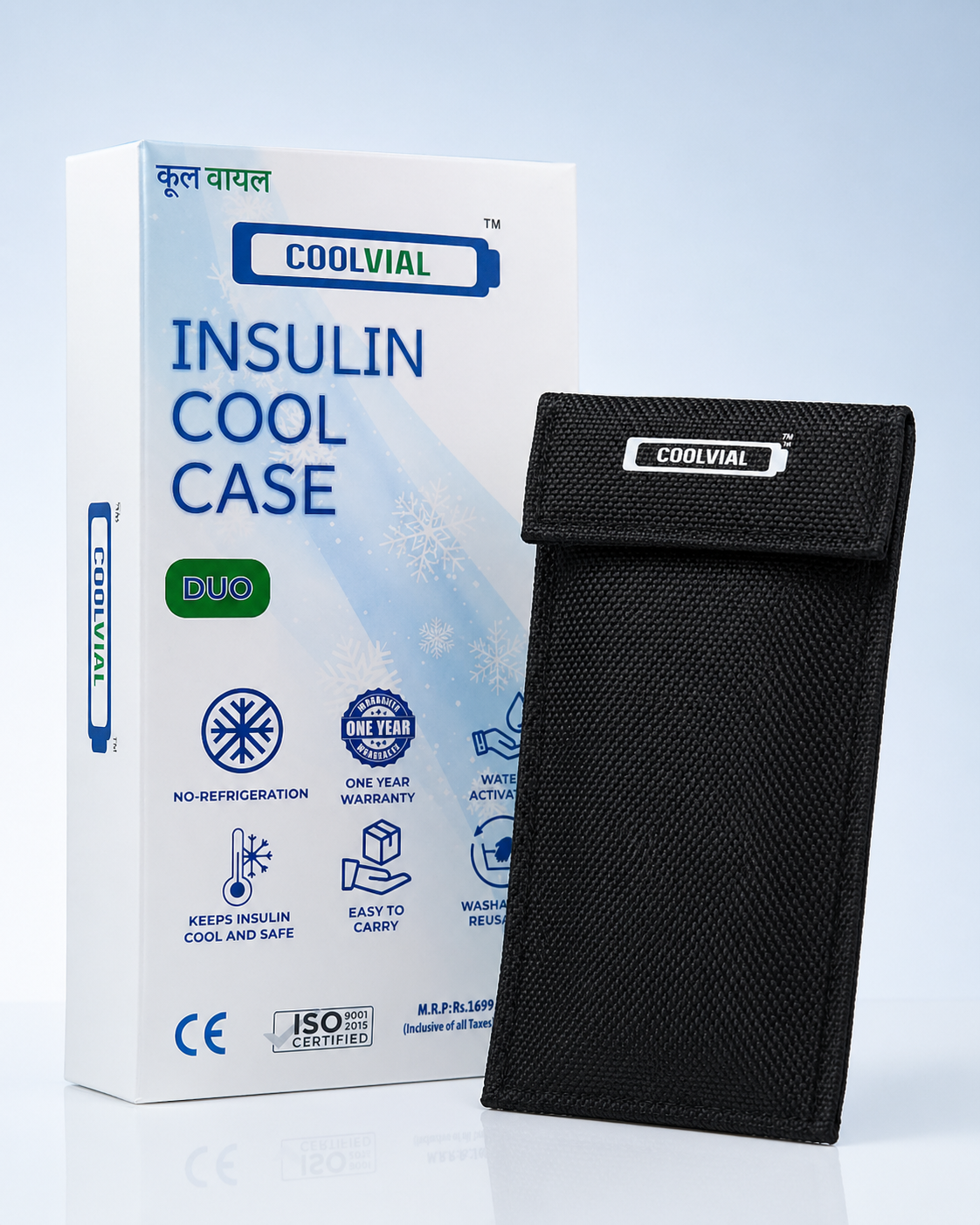 COOLVIAL™ Insulin Cool Case India — product lifestyle shot