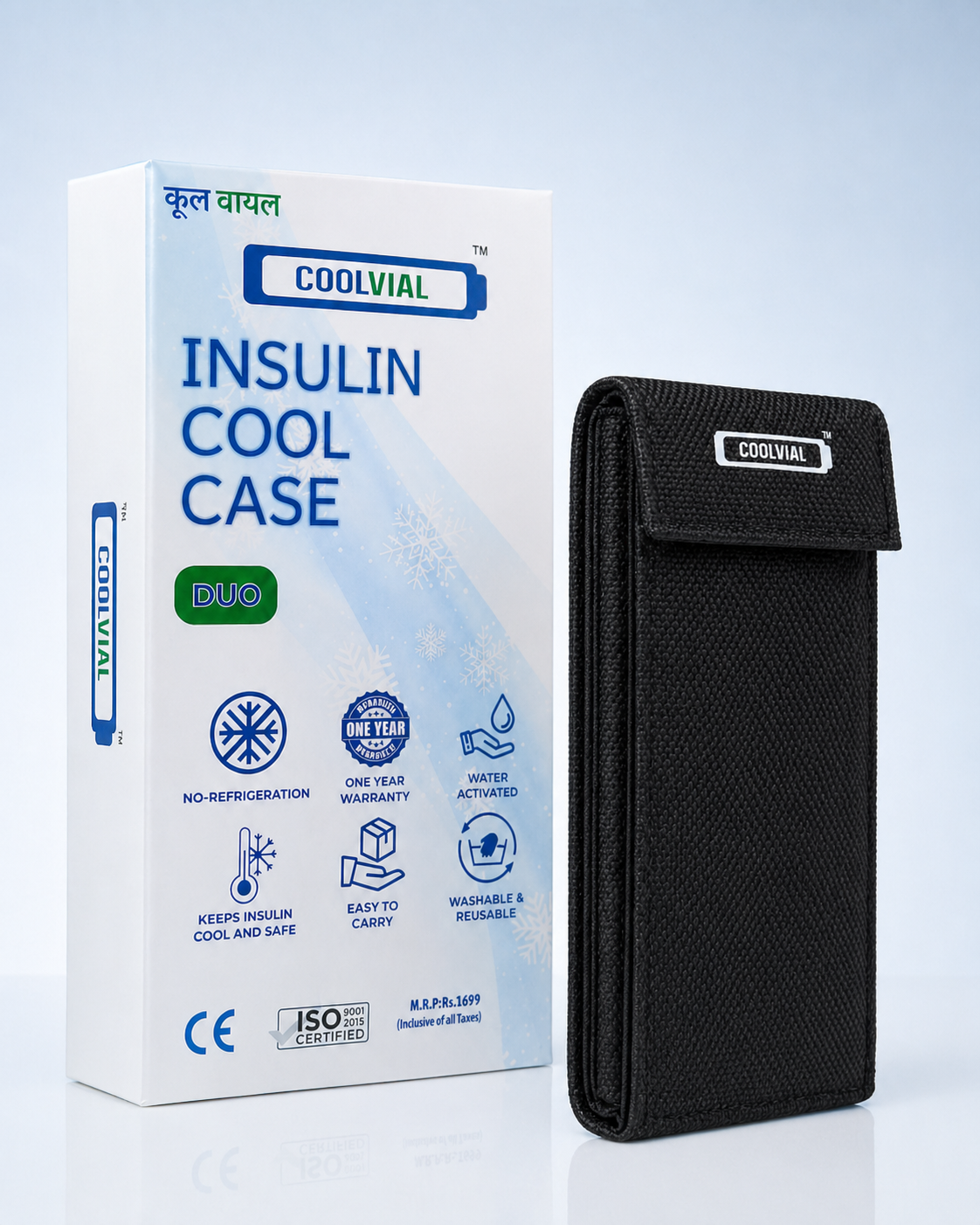 COOLVIAL™ Insulin Cool Case India — Product View
